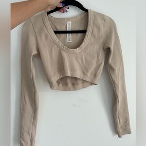 Alo long sleeve workout shirt